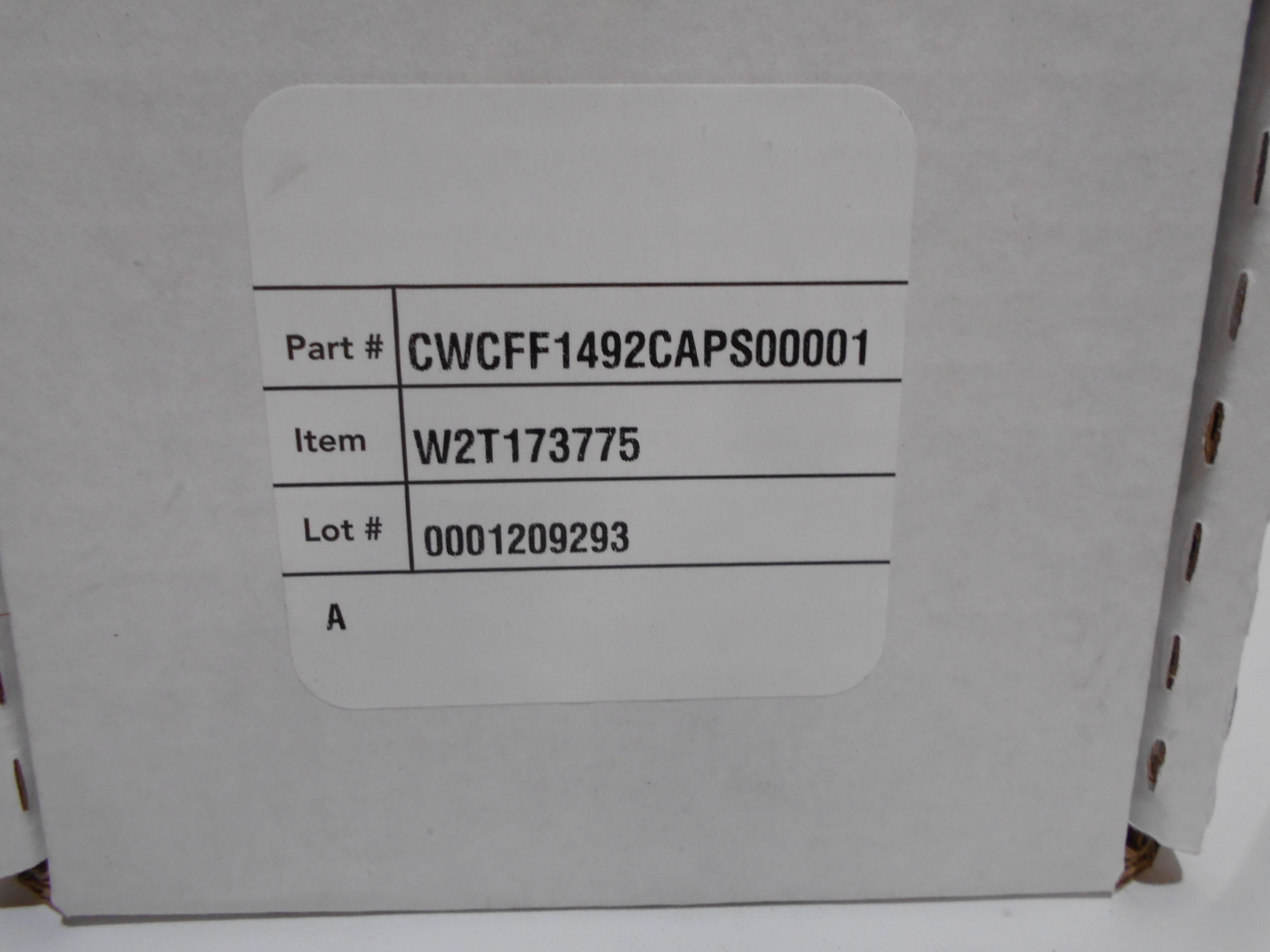 Capsule Filter Evoqua 0.2 Micron CWCFF1492CAPS00001 W2T173775
