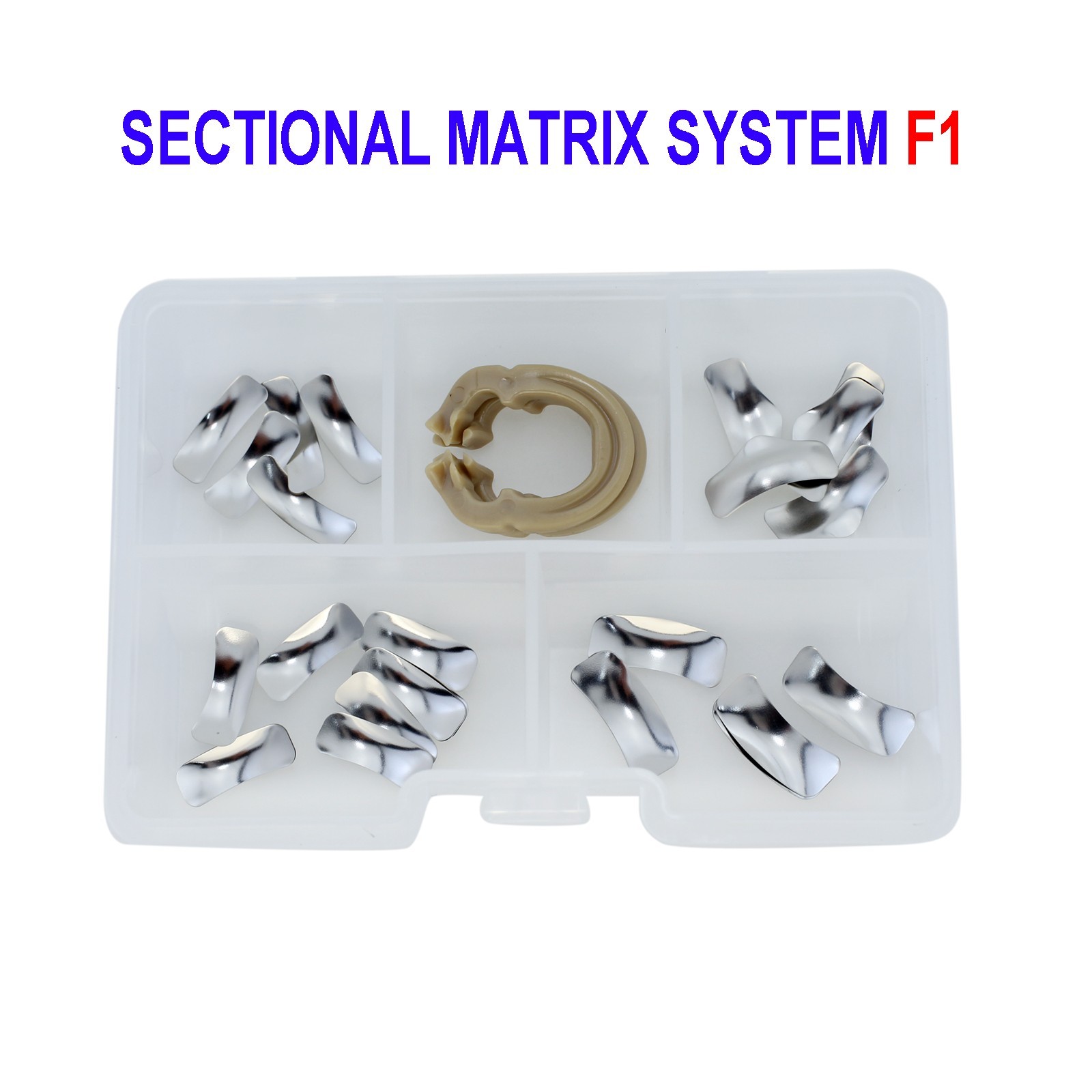 Dental Matrix Bands Ring Kit Sectional Matrice Clamp Garrison Palodent V3 System