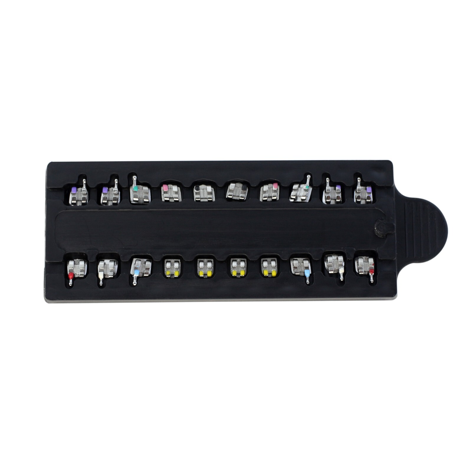 Dental Orthodontic Mini Brackets Metal Braces MIM ROTH MBT 018 022 345 Hooks OC