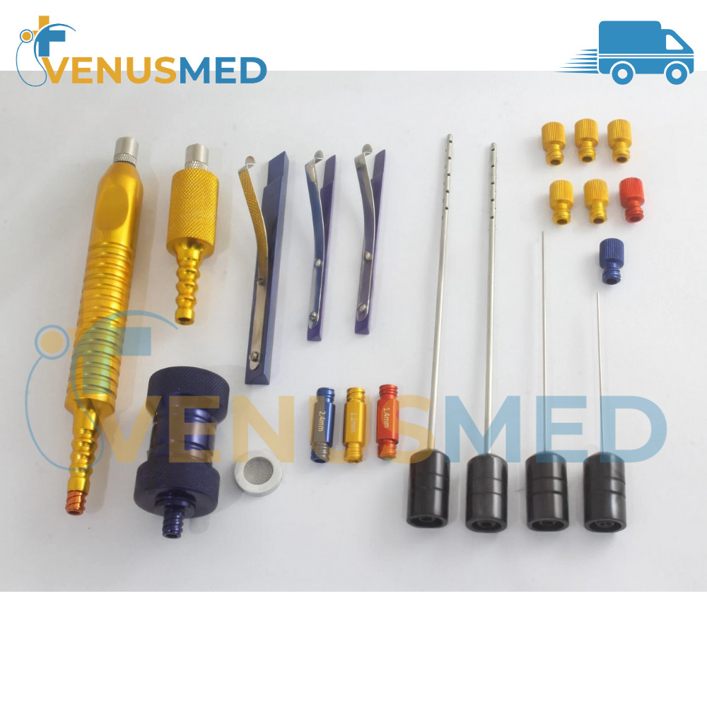Cannula & Accessories 21 PCs Set Plastic surgery Lipo Cannula