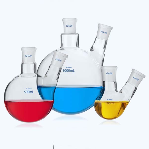 5ml – 1000ml Round Bottom Boiling Flask with 1-4 Standard Necks Lab Supplies ca