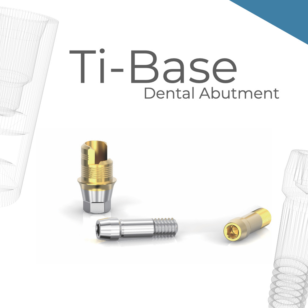 Titanium Ti-base Dental abutment «We have Major Implant SYSTEM»