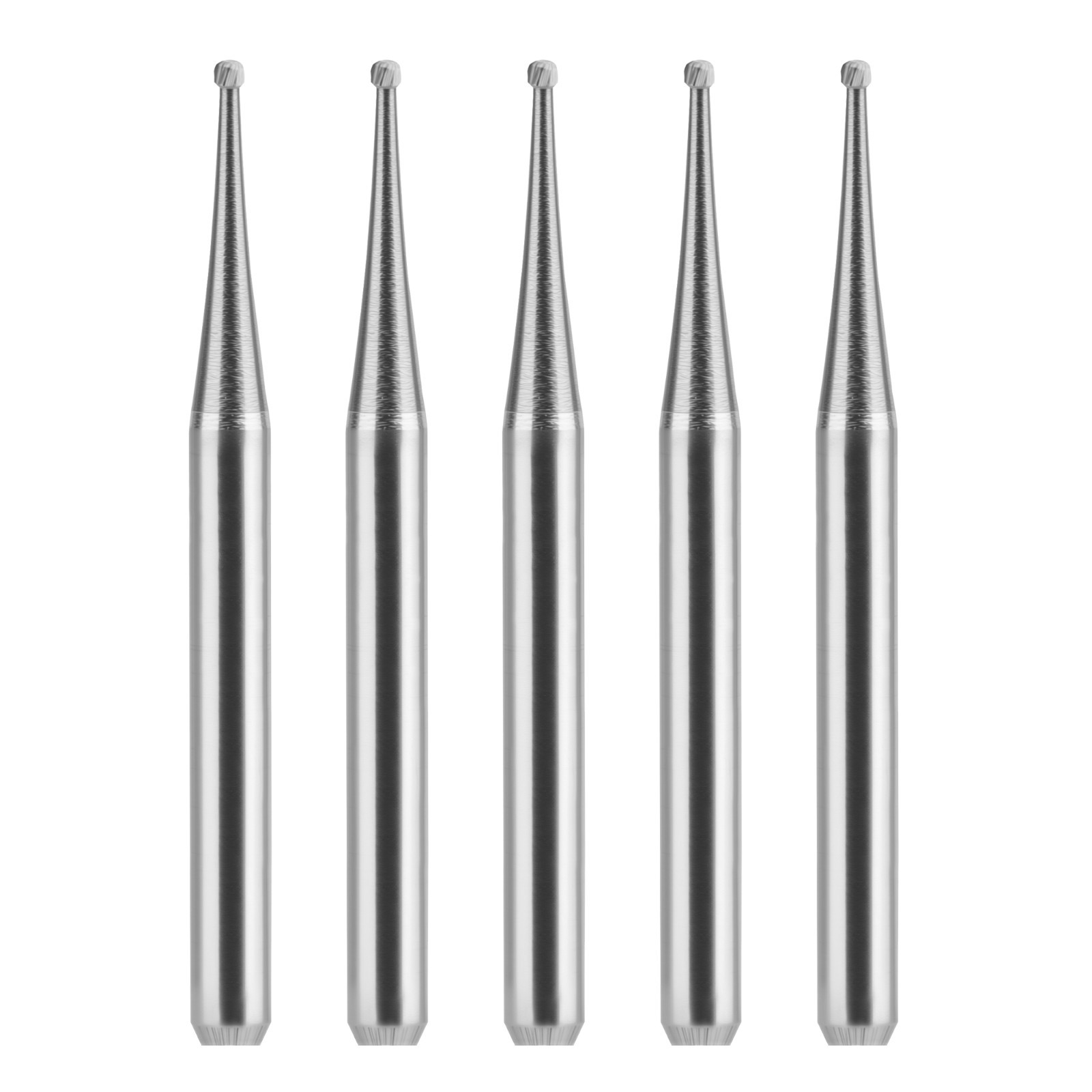 Dental Carbide Burs FG 1/2 Friction Grip Round Ball Tungsten Carbides High Speed