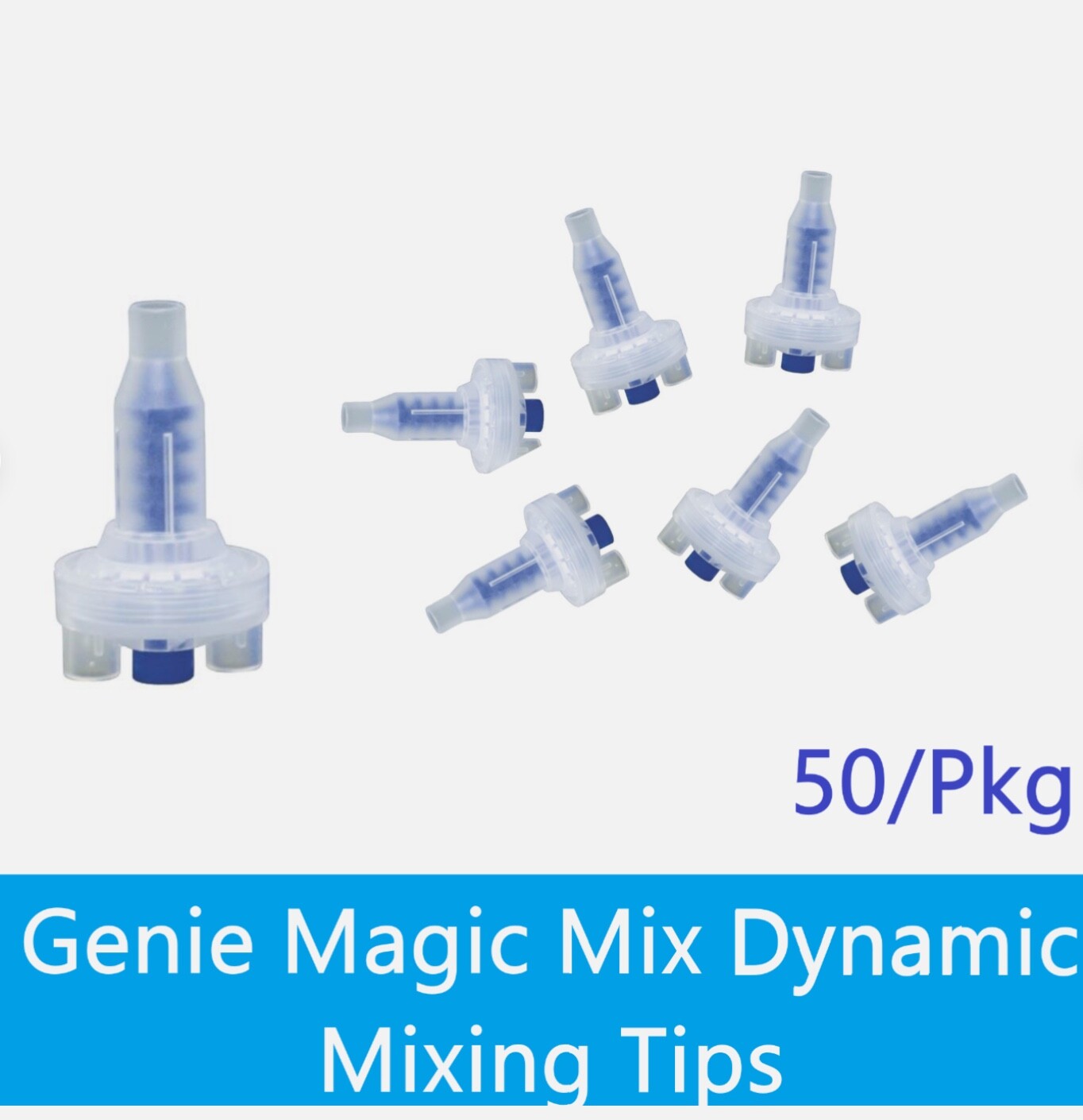 Dental Impression Material Genie Magic Mix Dynamic Mixing Tips – Refill, 50/Pkg