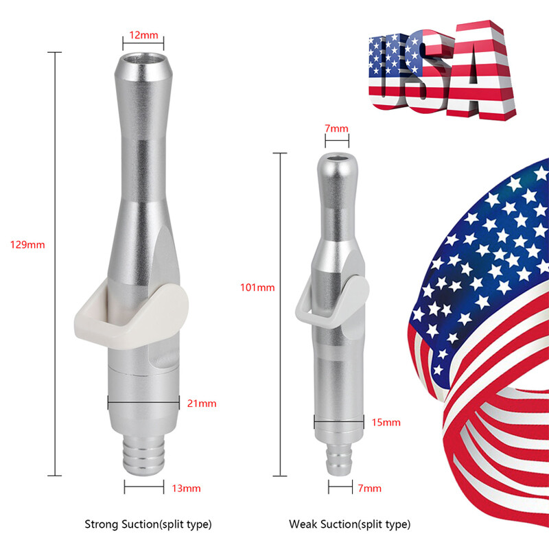 1 Pc Dental Universal Valve Saliva Ejector Suction Strong Weak Saliva Adaptor US