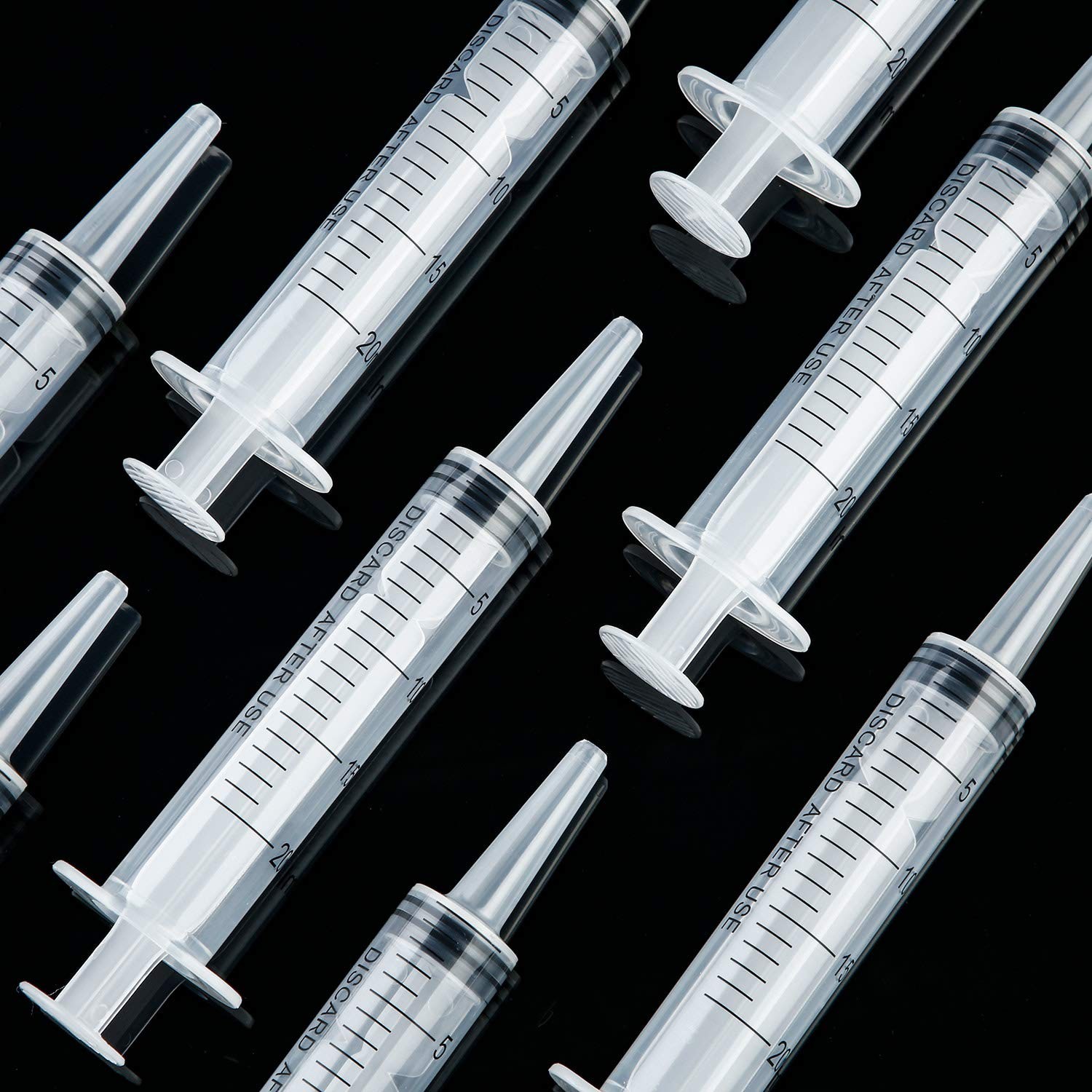 10 Pack Plastic Syringe Liquid Measuring Syringes Without Needle for Epoxy Re…