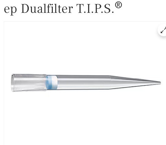 (960) EPPENDORF 1000uL epT.I.P.S. Dualfilter Forensic DNA Grade Pipet Tips 10×96
