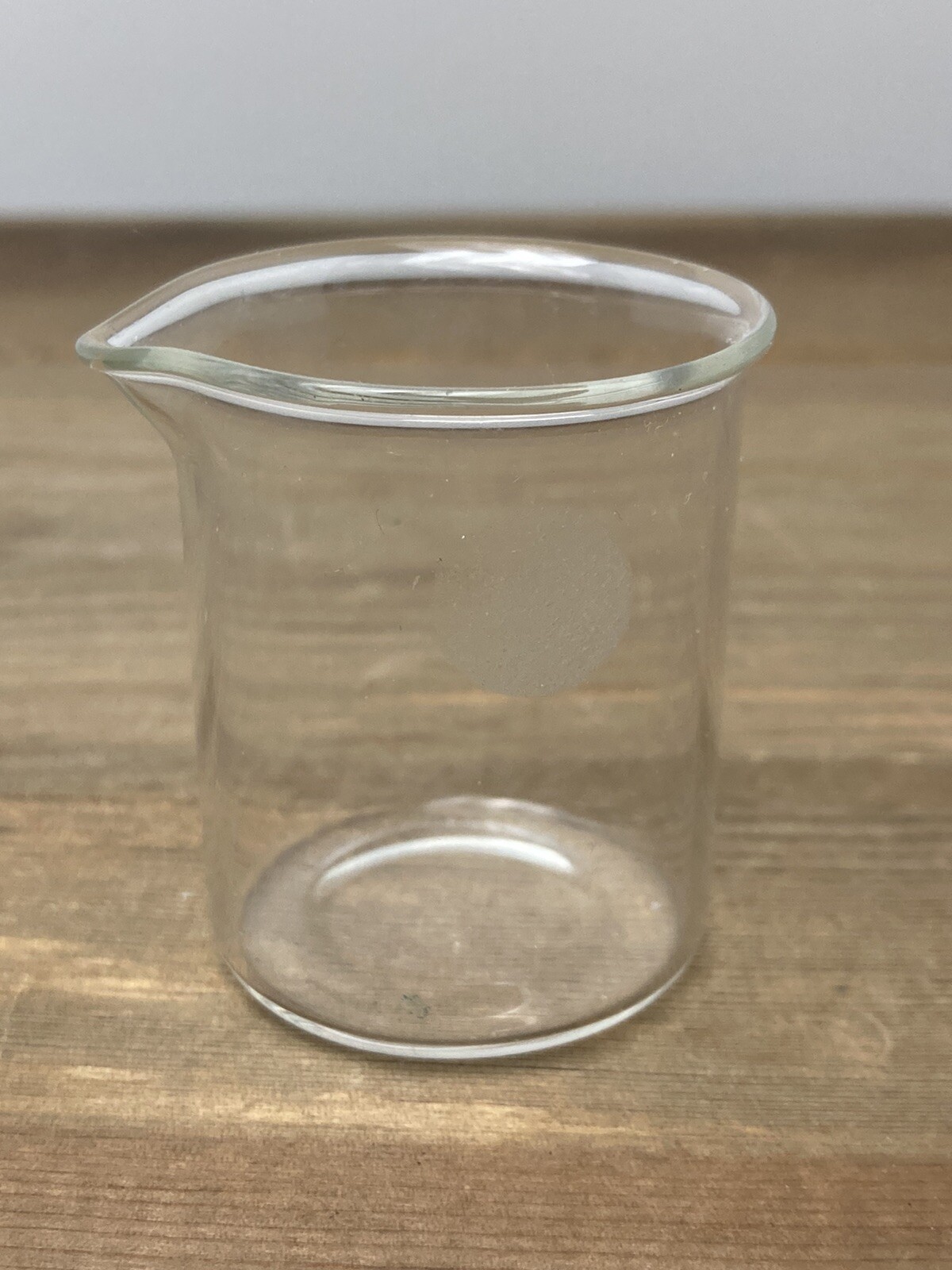 Vintage Trademark PYREX Beaker 50 ML Green Label Marking Made In The USA