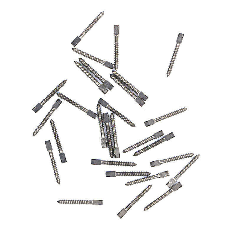 30Pcs Dental Conical Screw Posts Root Canal Pins Titanium Assorted All Size