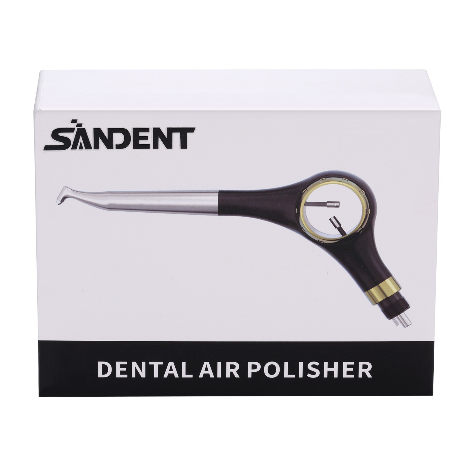 SANDENT Dental Air Flow Prophy Air Polisher Supra Handpiece 4 Holes