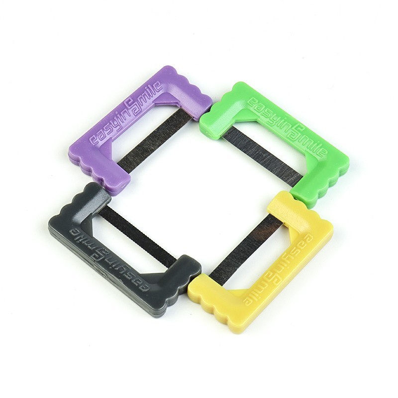 Orthodontic Interproximal Reduction Strips Dental IPR System Kit Hand 10Pcs/Set