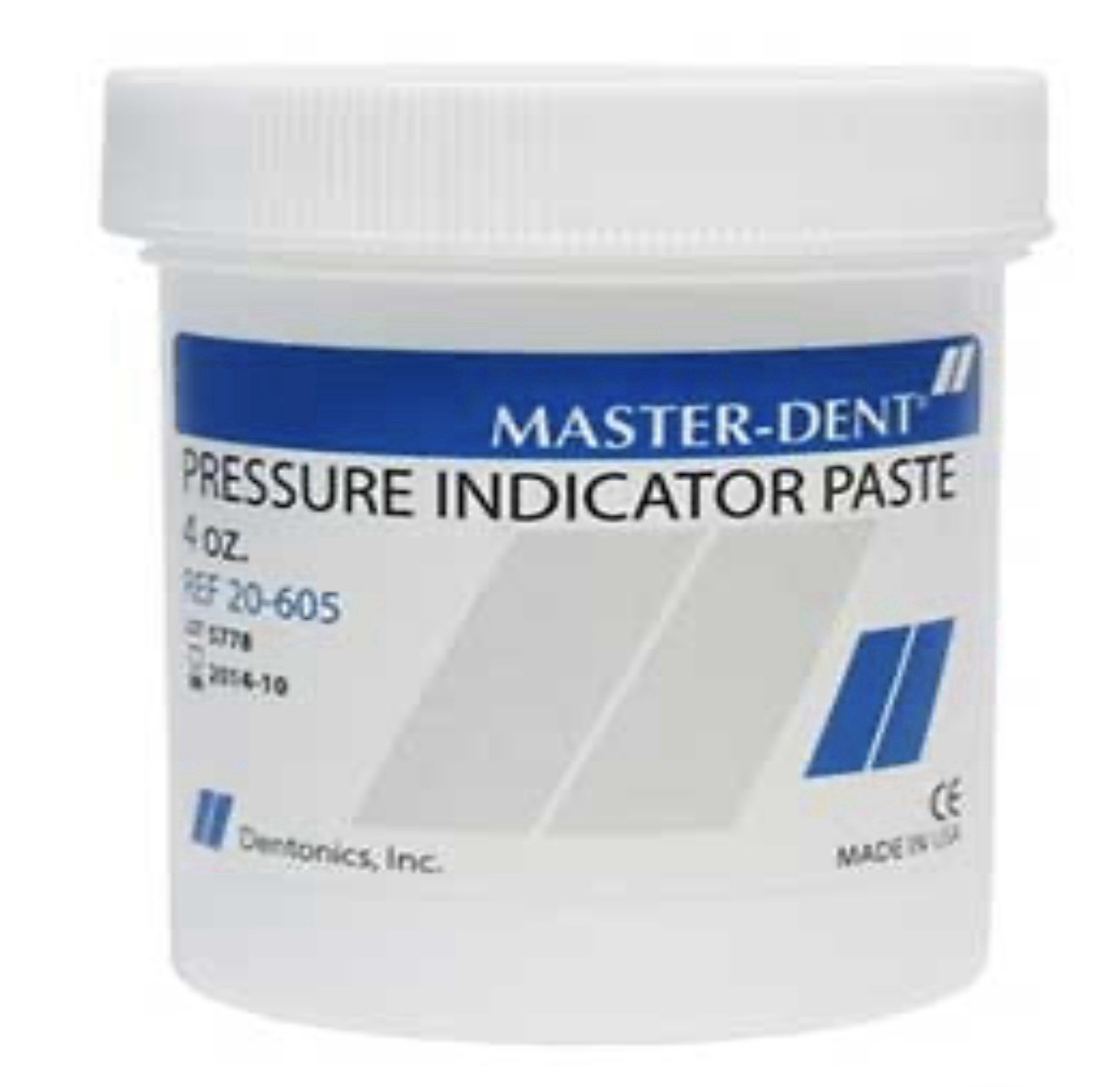 Master-Dent Pressure Indicator Paste, 4 oz. Jar
