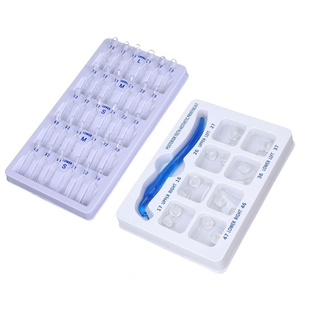 2Kits Dental Mould Composite Resin Veneer Anterior Veneers Molar Restoration