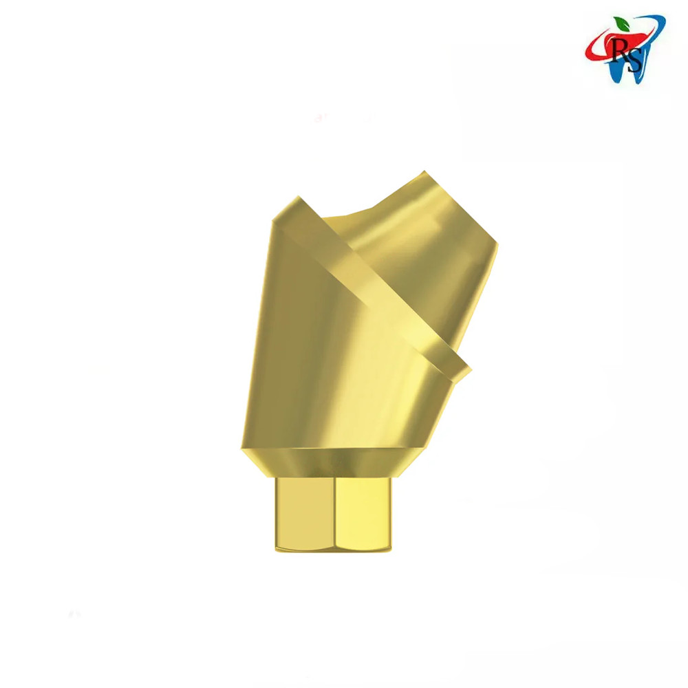 10x Dental Angulated Titanium Slim Multi Unit 1.4mm 45° Int Hex 2.0 Connection