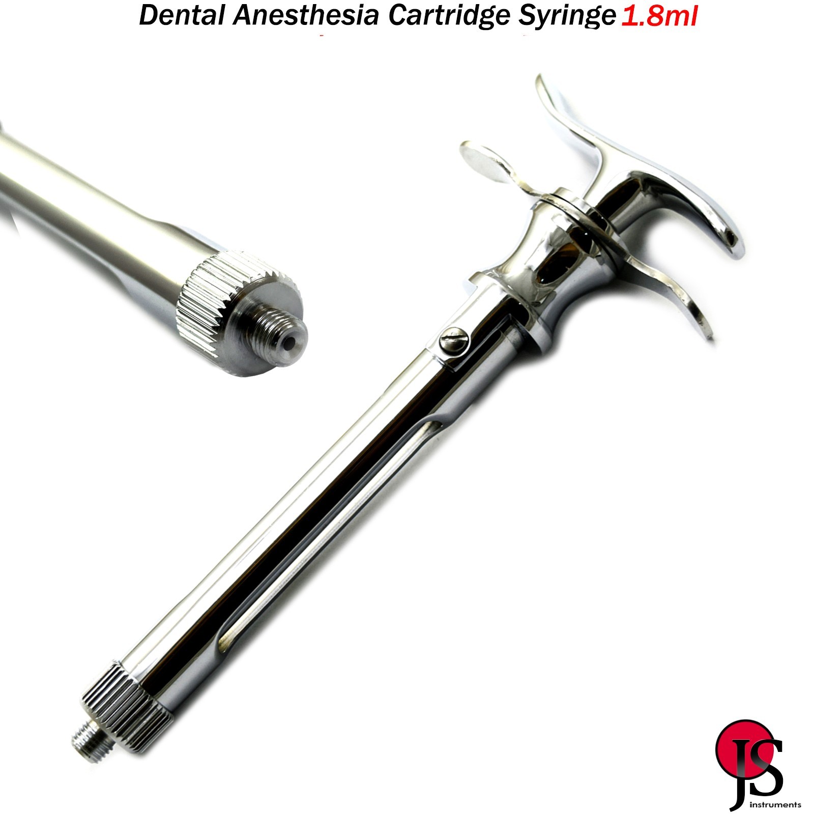 Dentist Anesthetic Cartridge Syringe 1.8l Dental Anesthesia Injection Syringe