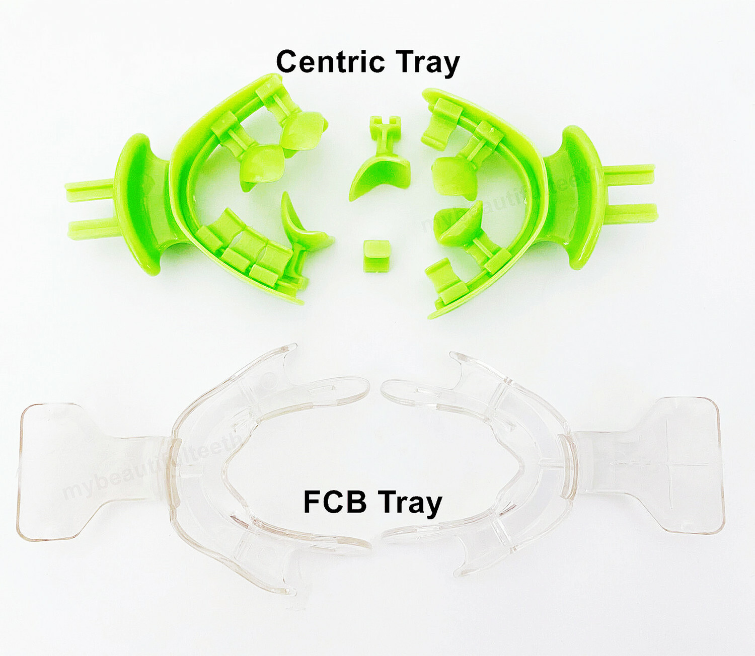 5Set Dental Centric Trays FCB Tray Frame Cut UTS Facebow Mounting Articulator
