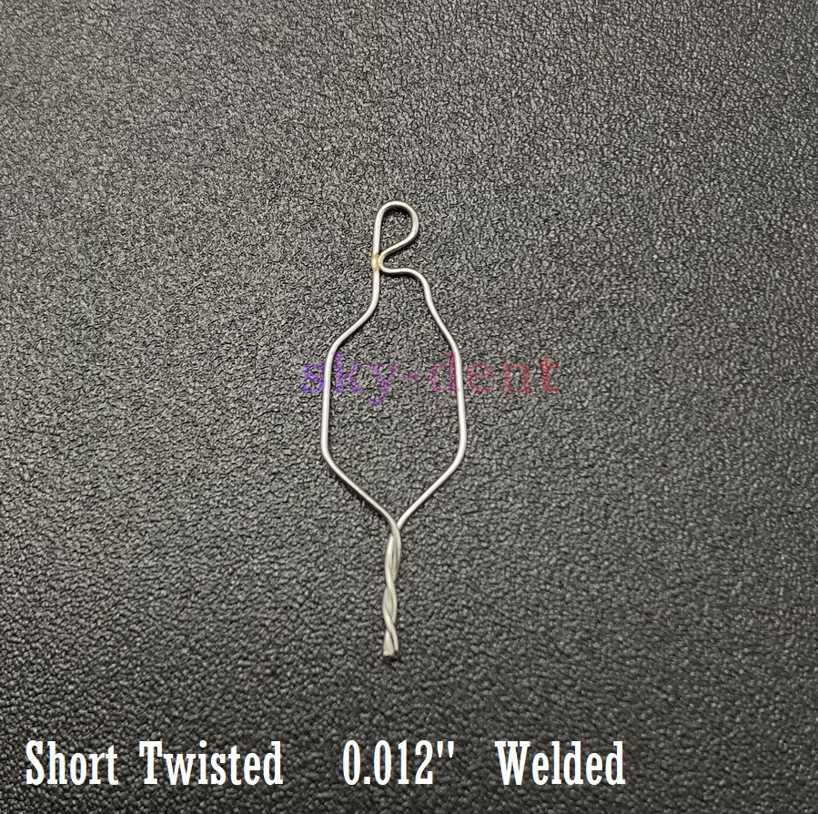 Dental Ortho Preformed/Kobayashi Stainless Steel Ligature Wire Long Short Twists