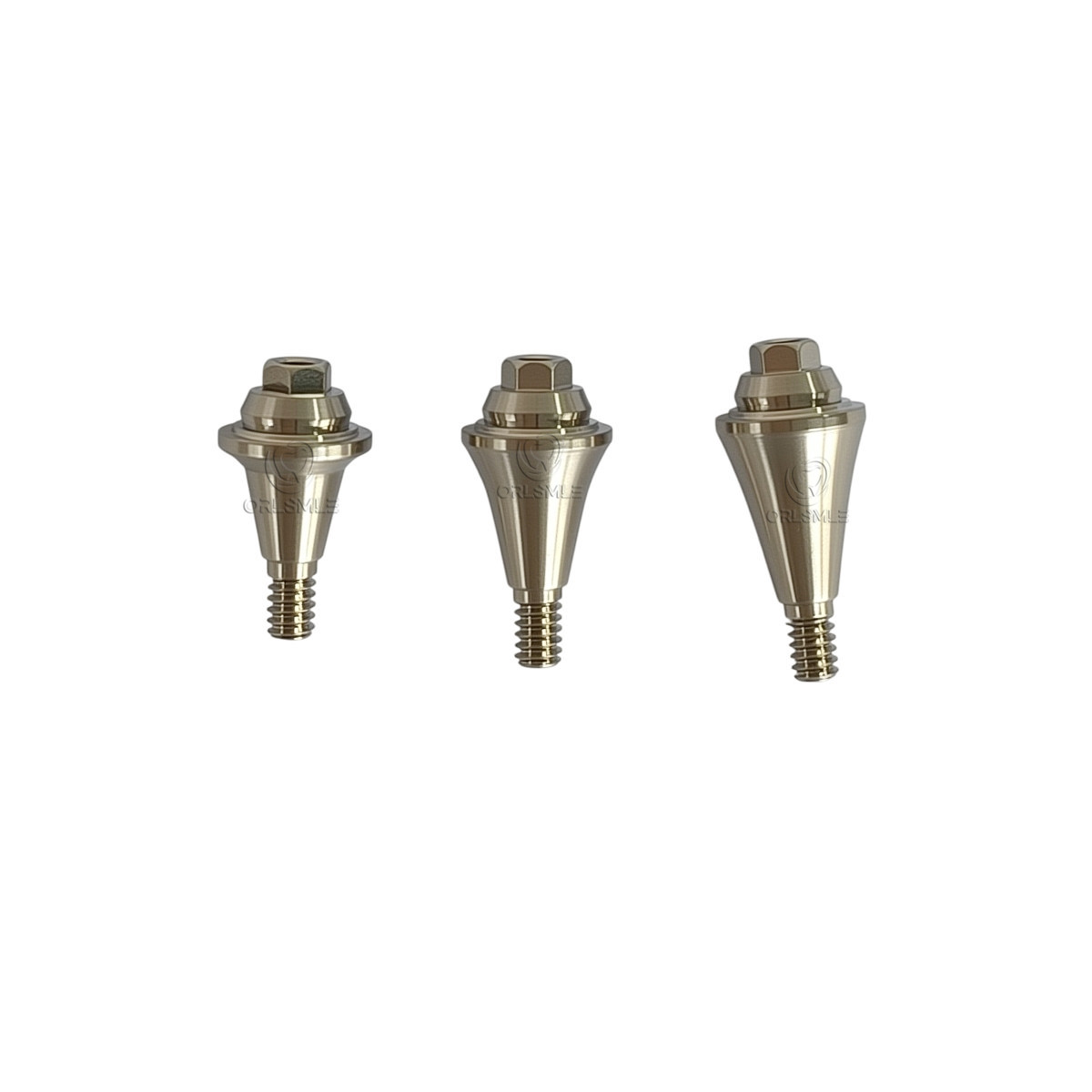 5 pcs Multi unit straight abutment compatible with Nobel Biocare Platform NP RP