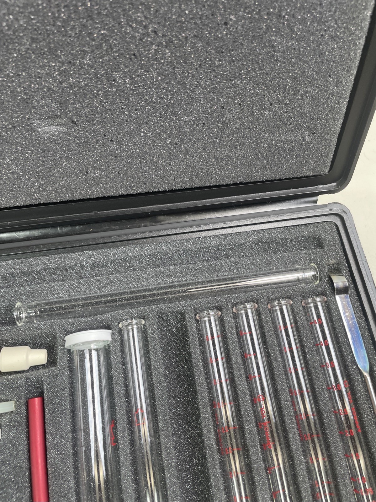 USED Kontes Microflex Williamson K-748000-0000 Chemistry Kit 16pc Glass + More 3