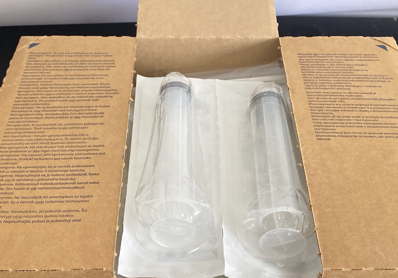 (37) Laboratory 50mL Plastic General Use Graduated Syringes w/ Luer Lok Tip