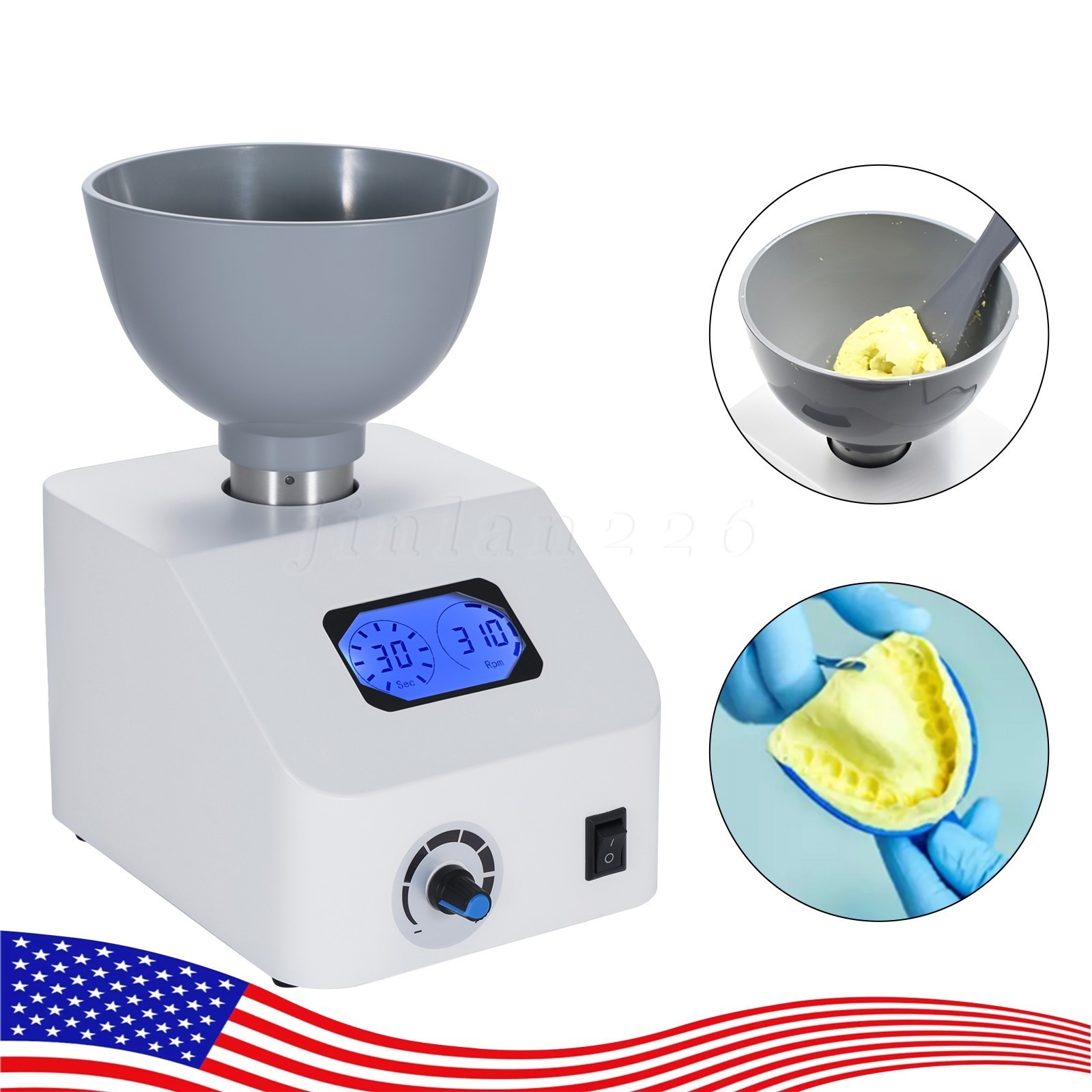 Dental Laboratory Alginator Mixer