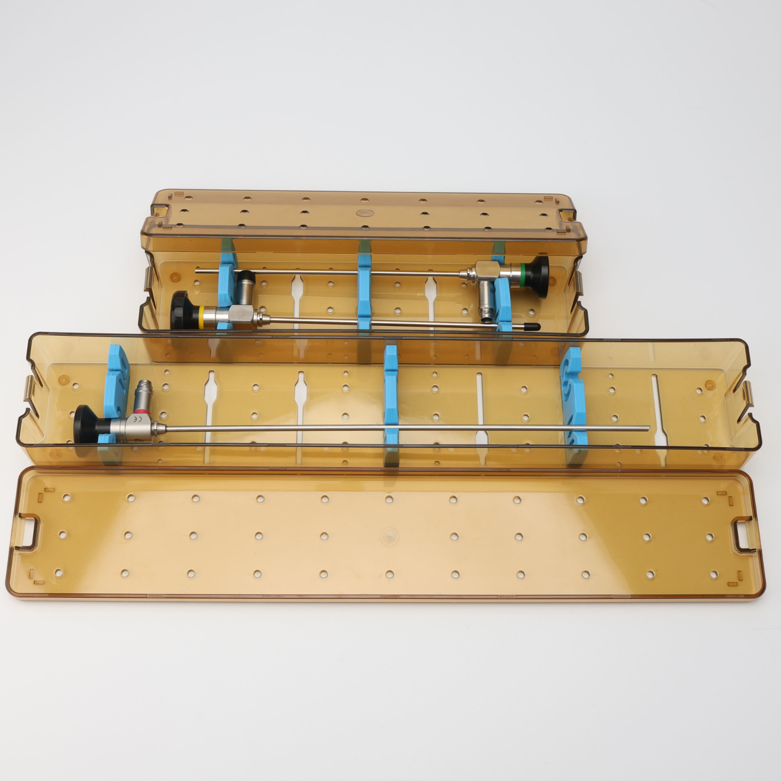 PPSU Sterilization Box Autoclave Case for ENT Laparoscope CystoscopeHysteroscope