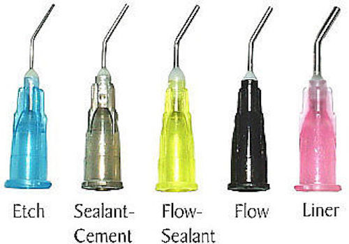 Pre Bent Needle 100 Pink Tips for Liner – Liners Pre-Bent needle tips 18 Ga.