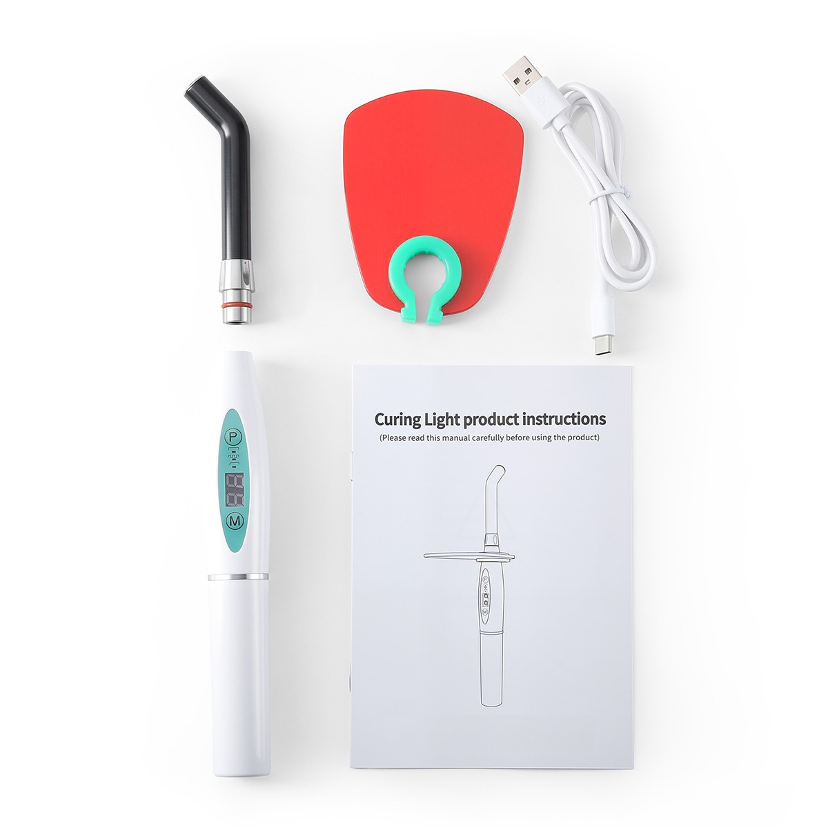 Dental Led Curing Light UV curing machine 5w High Power LED 1500mW/cm²