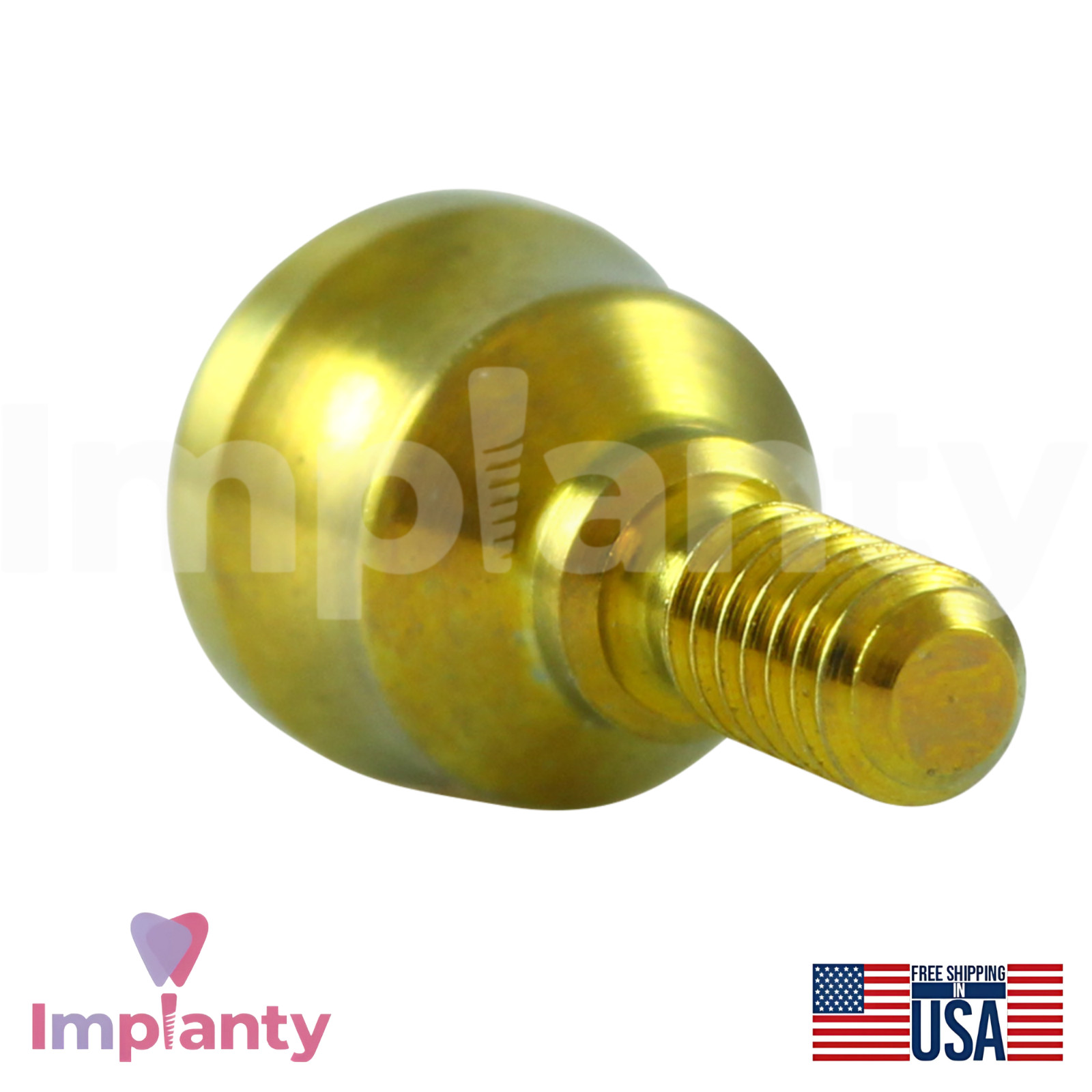 GDT Concave Anatomic Dental Titanium Prosthetics Kit Int Hex 2.42mm Connection