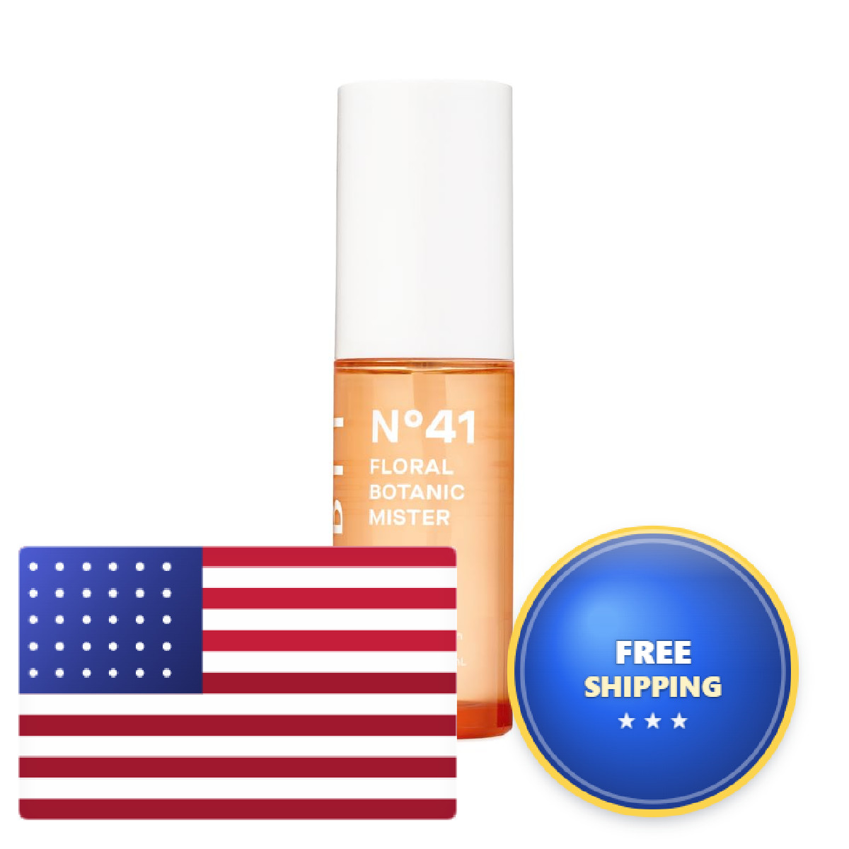 Habit N41 Floral Botanic Facial Sunscreen Mist Spf 41 Touchless Application