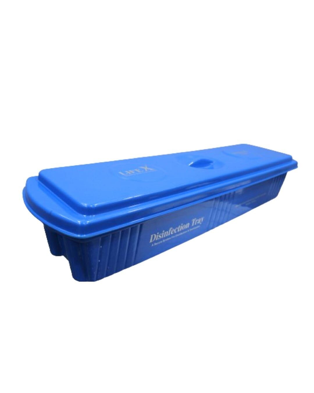 Sterilization Cidex Tray ABS Body With Perforated Tray 10 Litres Cap.