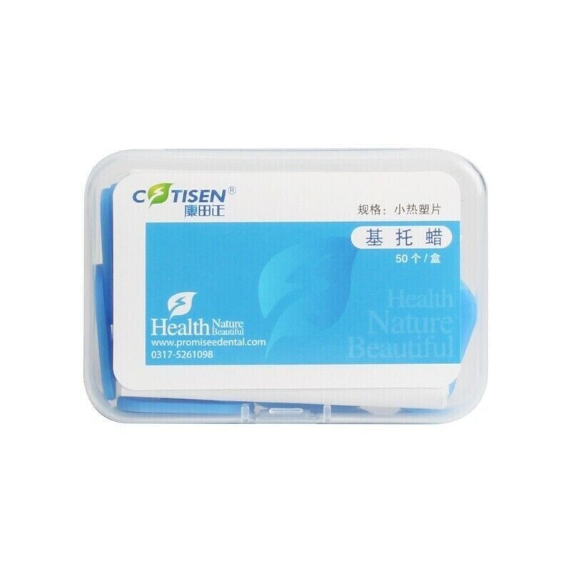 Dental Temporary Impression No Tray Crown Thermoplastic Base Disc Wax Tablet Kit