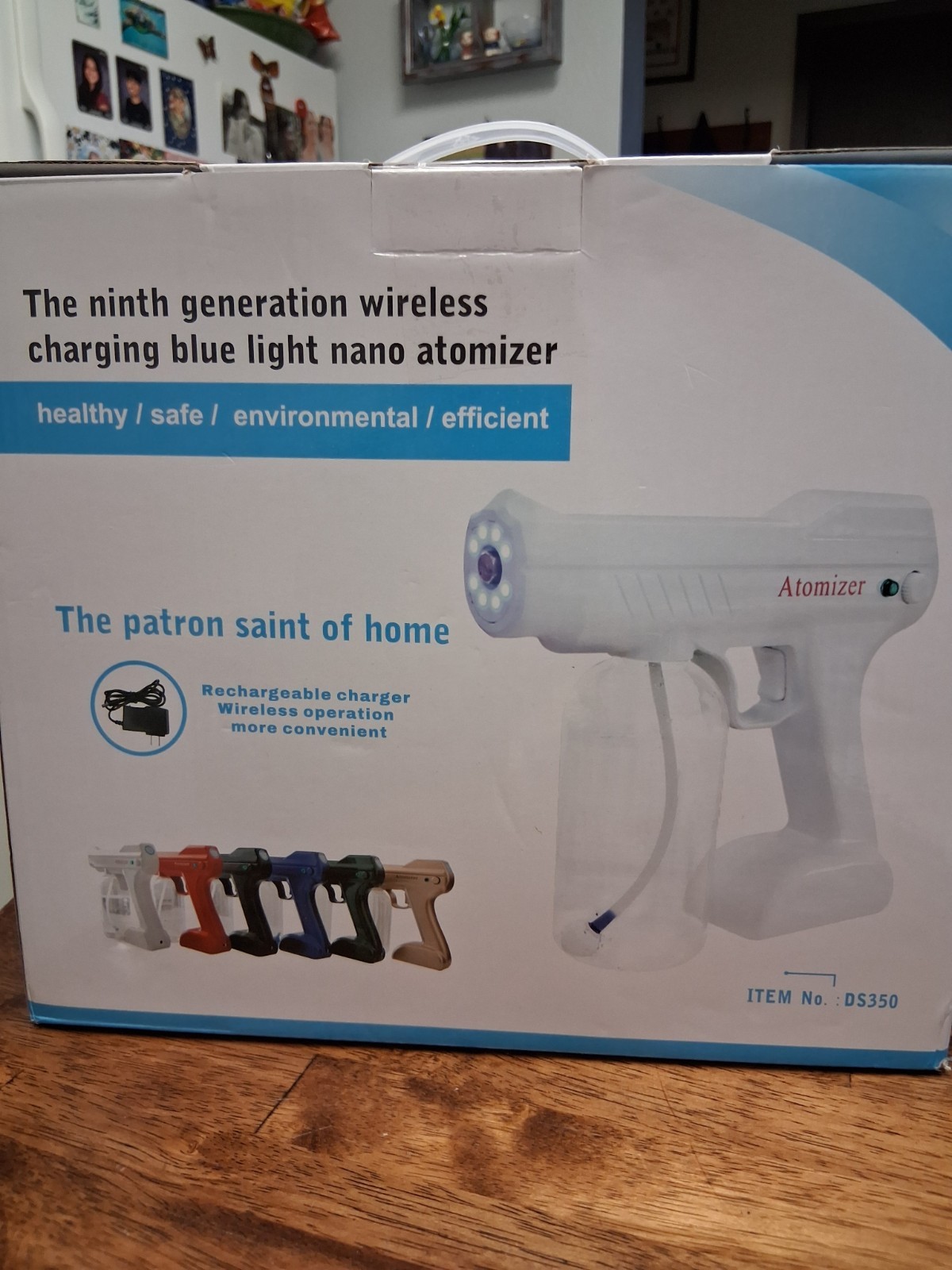 UV STERILIZATION BOX. 9th generation wireless charging blue light
