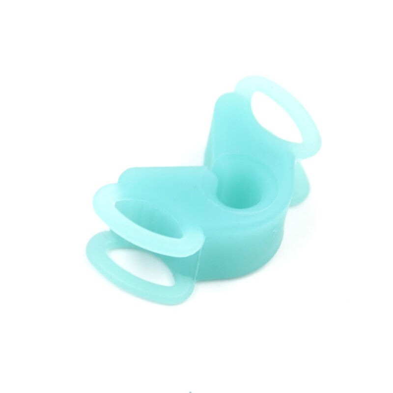 2 Pcs/Set Dental Silicone Bite Blocks Cheek Retractor Mouth Prop 135 ℃ Sterilize