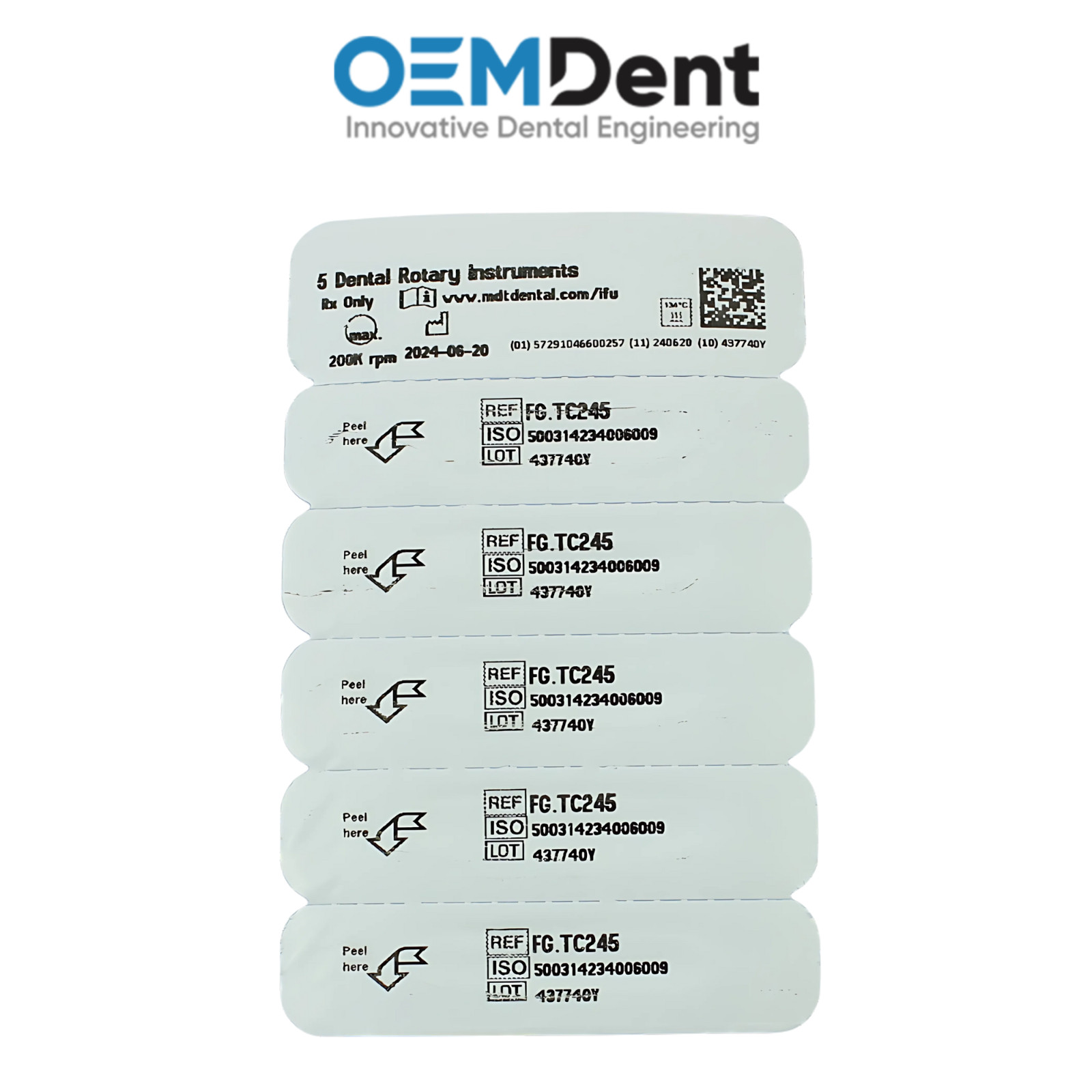 MDT Amalgam Prep FG Carbide Burs Shaping Cavity Walls L19.0mm Restorations