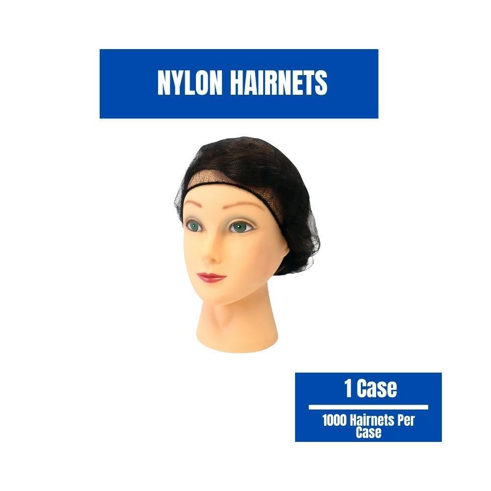 1000-2000 Nylon Honeycomb Hair Net, Safety Cap, Breathable Disposable Hair Cover