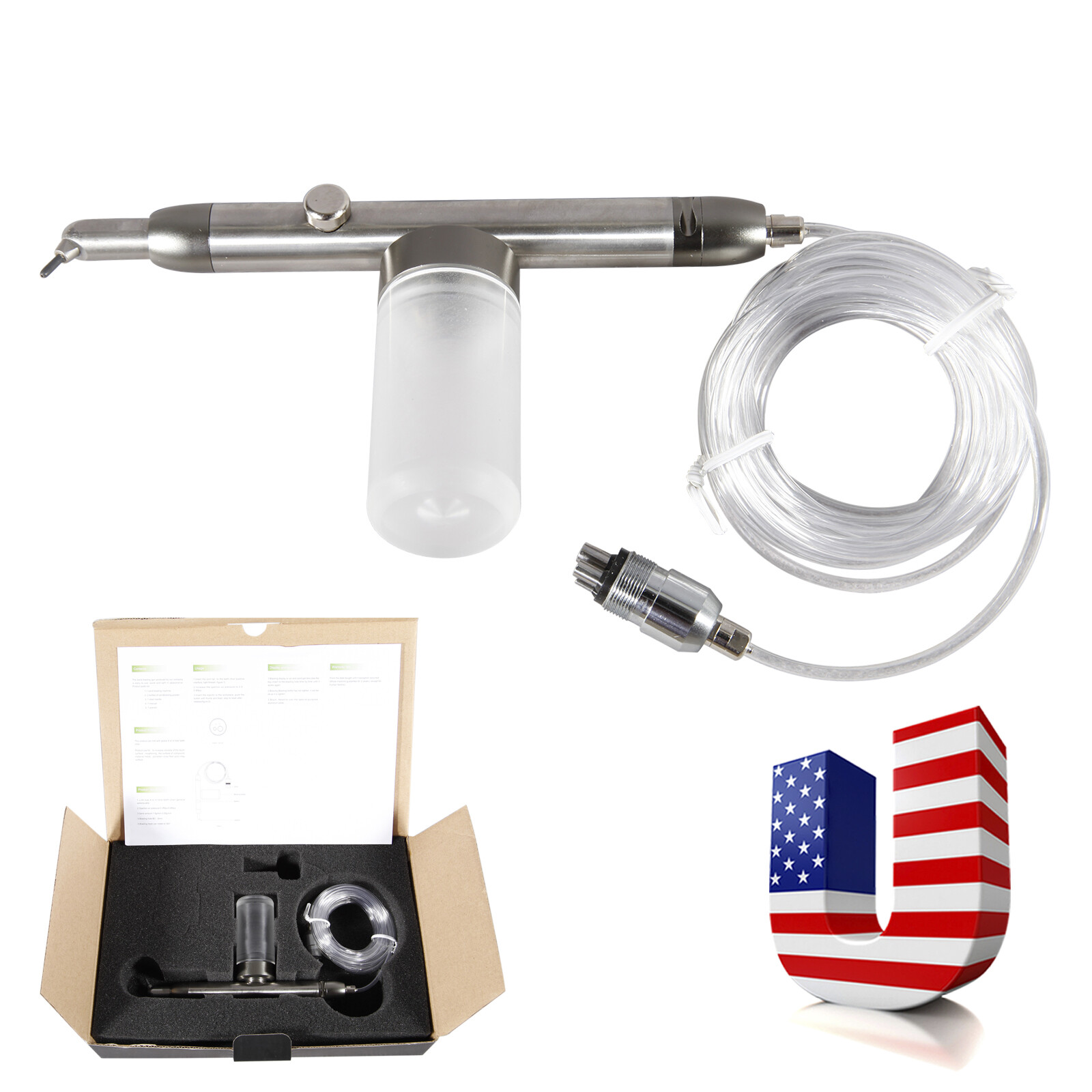 Dental Aluminum Micro blaster Air Abrasion Polish Microetcher Sandblaster OR