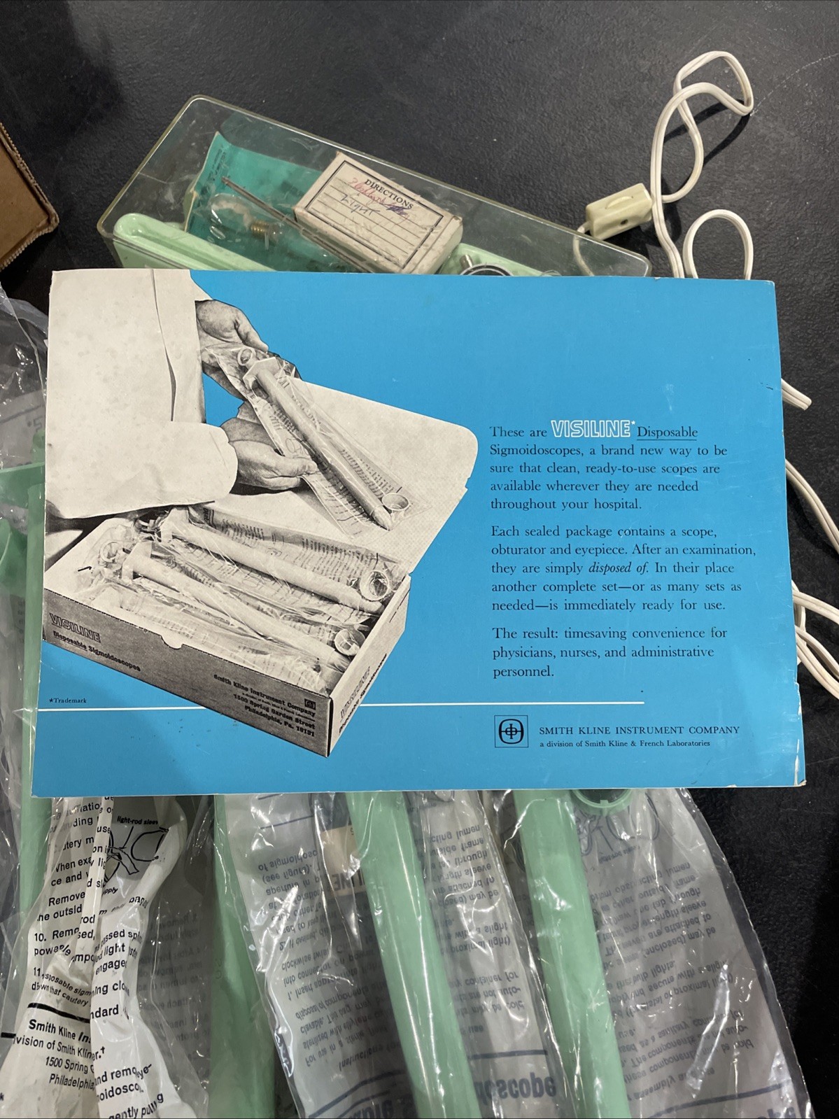 Smith Kline «VISILINE» Disposable Sigmoidoscopes