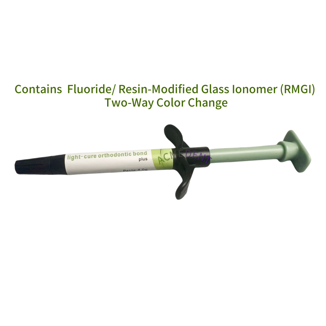 Fluoride RMGI Dental Orthodontic Bracket Paste Adhesive Chameleon Bond Resin