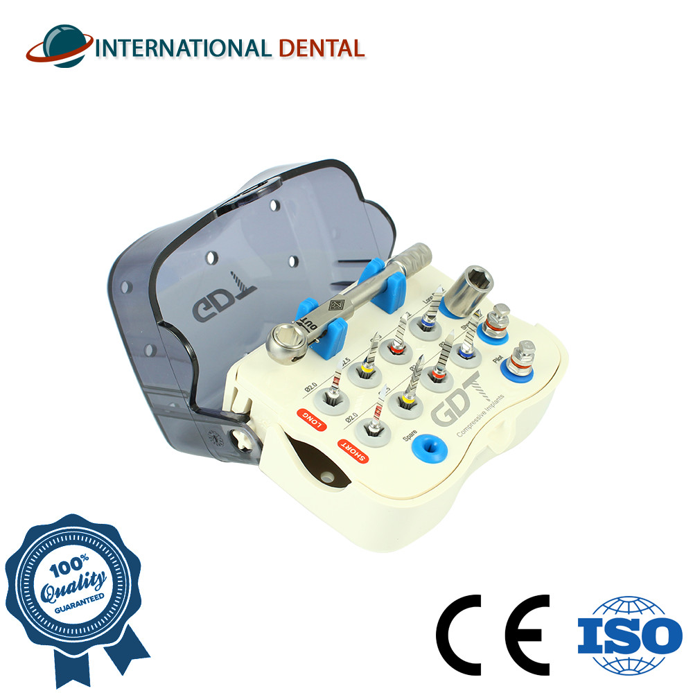 GDT Basic Dental Kit Box For One Piece Fixture Stainless Steel Dentistry