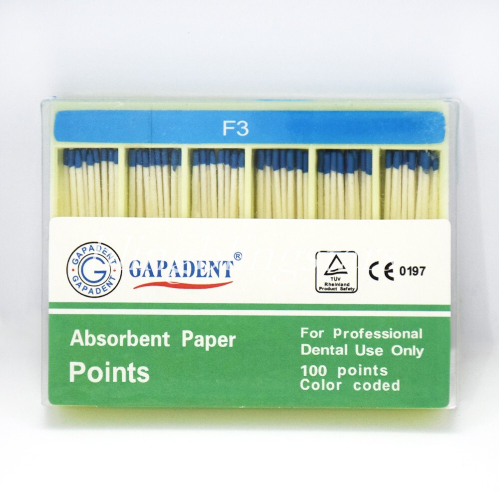 Dental Root Canal Eododontic Absorbent Paper Point Gutta Percha Obturating Point