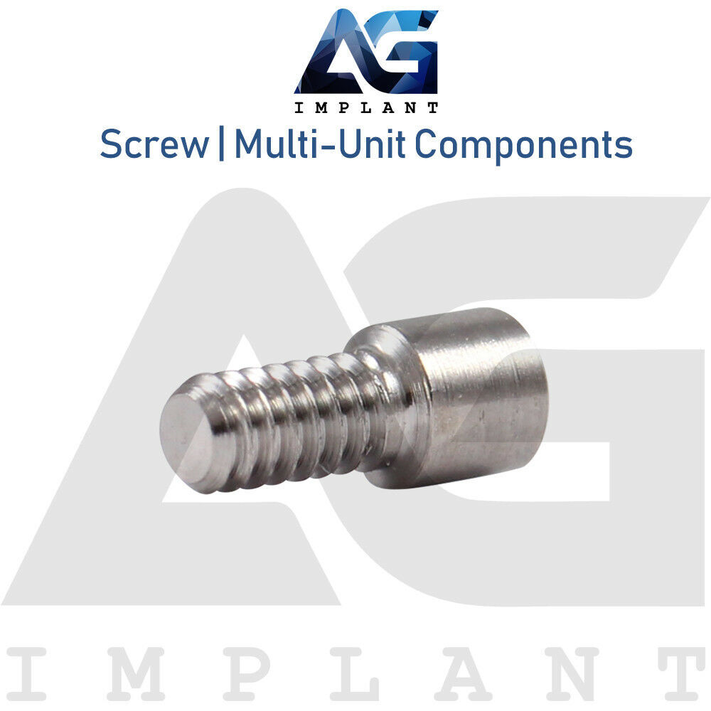 Angular Multi Unit Abtment 30° Conical Connection RP Titanium Set