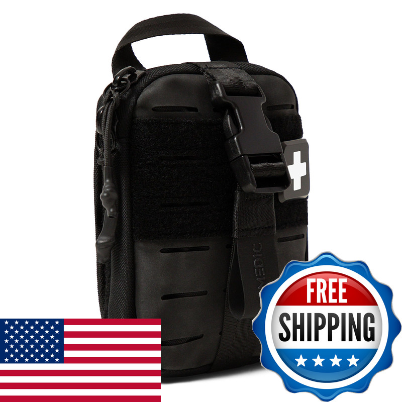 My Medic Sidekick – Camping Hiking And Backpacking First Aid Kit – 70 Items –