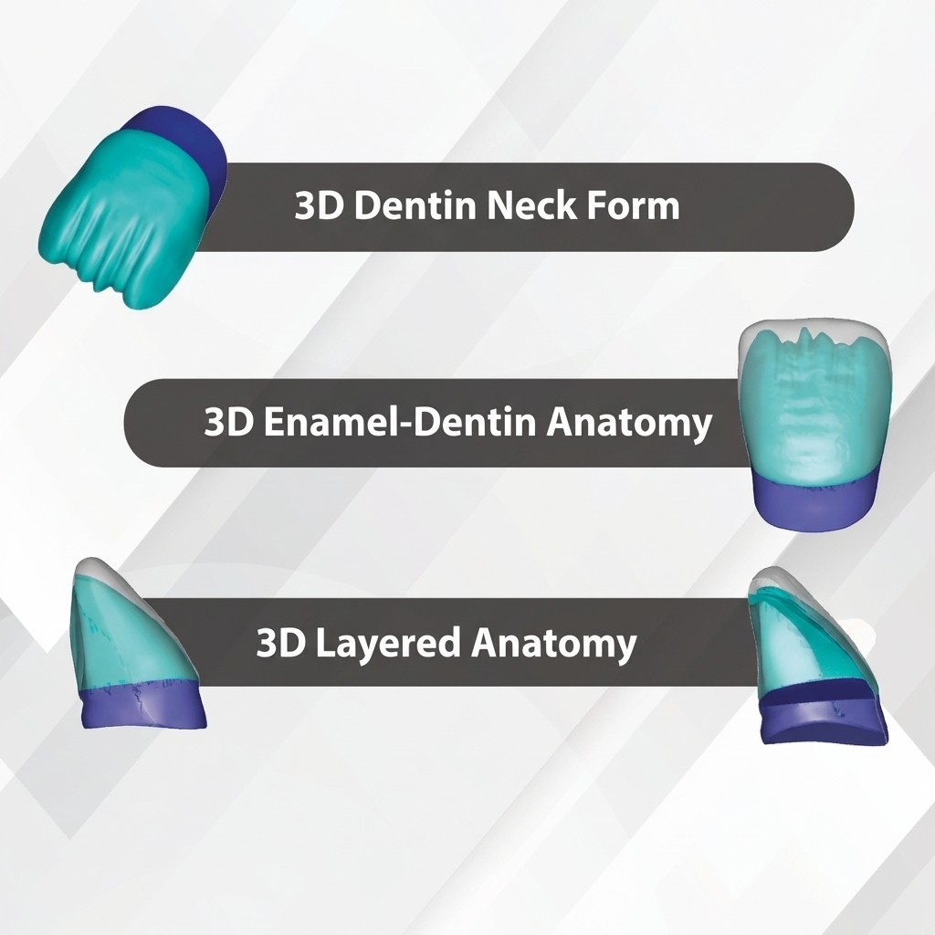 Rubydent CompacZahn Acrylic Denture Teeth A2 (Set of 28) Free Shipping