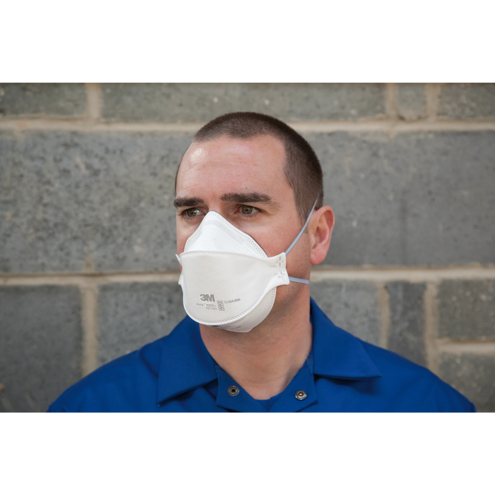 3M Aura N95 Particulate Respirators, 9205+, 240PK