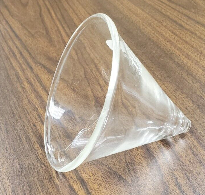 100MM FILTER FUNNEL, 58º ANGLE , NO STEM, CAPACITY 225ML PK/3