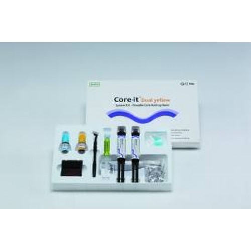 Core.it (Intro Kit Package w/ FineEtch, EsBond, Activator) – Dual Yellow _COIKY