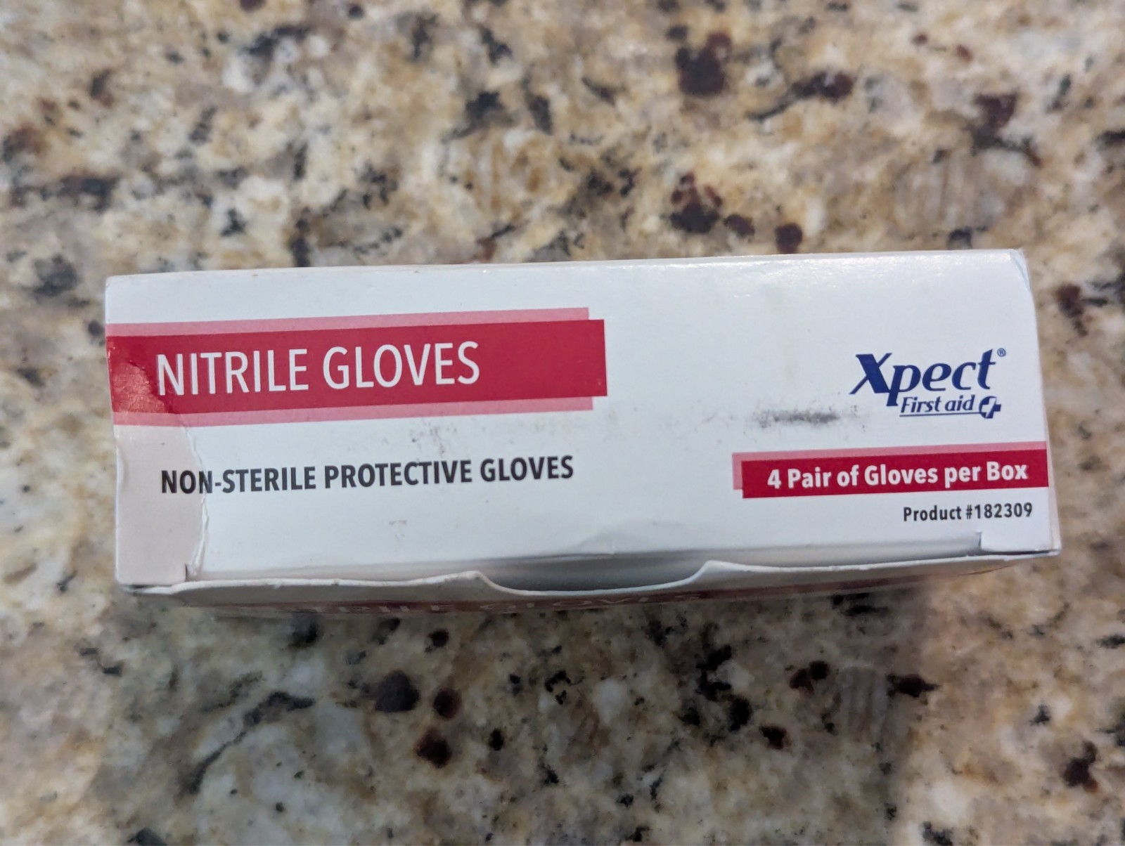 Xpect First Aid Nitrile Gloves Disposable Non-Sterile Protective Gloves 4 Pair