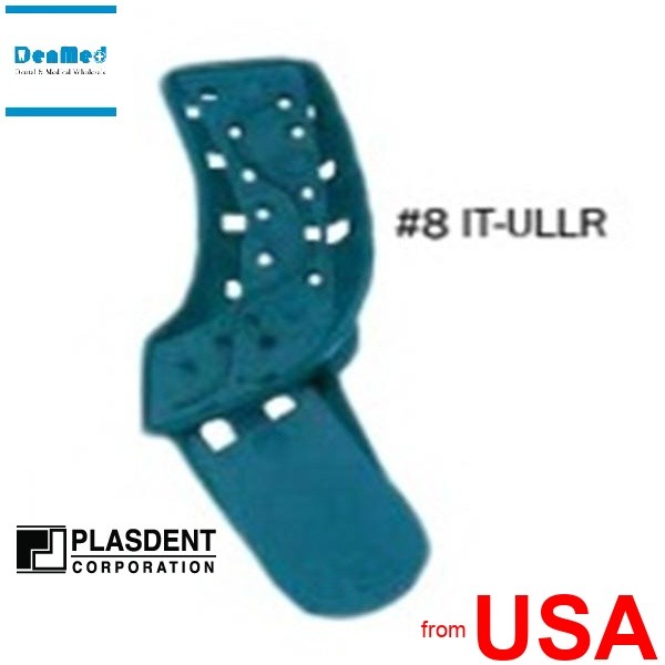 PLASDENT Excellent-Dulock #8 Upper-Left/Lower-Right-#IT-ULLR-Color: 001-IT3-ULLR