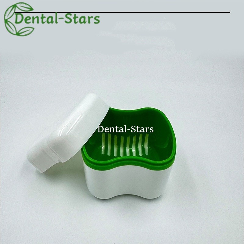 Denture Storage Case Dental False Teeth Retainer Box For Placing Brace Container